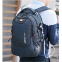 Notebook Backpack with Internal Battery for Stylish Cell Phone