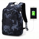 School Backpack or Working with Internal Battery Cell Phone Charger