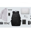 Mochila Masculina Escolar para Notebook Compartimento Grande com Fone.