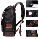 Large Backpack for Waterproof Leather Road Trip