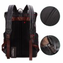 Large Backpack for Waterproof Leather Road Trip