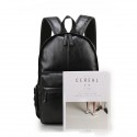 Stylish Women's School Bag in Plain Leather Fashion Retro High Quality