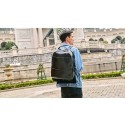 Polo Men's Black Backpack in Stylish School Notebook Leather