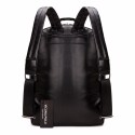 Polo Men's Black Backpack in Stylish School Notebook Leather