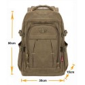 Backpack Large Jeans Thick Masculine Traveling Comfortable