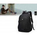 Mochila Masculina Carregador USB Interno Trabalho Viajem Notebook