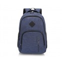 Slim School Backpack for Notebook and Casual Modern Brushed Books