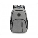 Mochila Escolar Slim Para Notebook e Livros Casual Moderna Escovado