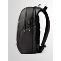 Mochila de Viagem Masculina Grande Entrada USB Bateria Interna