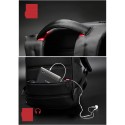 Mochila de Viagem Masculina Grande Entrada USB Bateria Interna