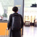 Large Male Travel Backpack USB Input Internal Battery