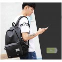 Mochila com Caregador de Celular Bateria Interna Bolsa Casual