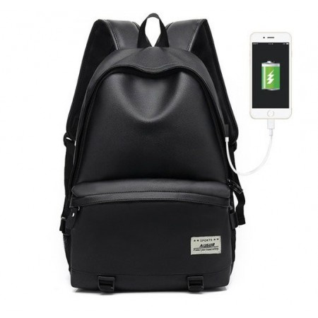 Mochila com Caregador de Celular Bateria Interna Bolsa Casual