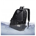 Backpack with Battery Charger for USB Cell Phone for College