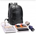 Backpack for Notebook University Funky Adventure Leather Do not Wet