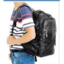 Backpack for Notebook University Funky Adventure Leather Do not Wet