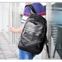 Backpack for Notebook University Funky Adventure Leather Do not Wet