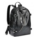 Backpack for Notebook University Funky Adventure Leather Do not Wet