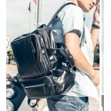 Male Dual Back Backpack and Hand Use Teacher's Bag