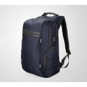 Mochila Laptop com Bateria Interna USB para Carregar Celular Casual