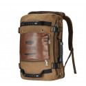 2/1 Large Travel Bag & Backpack Adventure Retro Brown Jeans