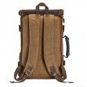 2/1 Large Travel Bag & Backpack Adventure Retro Brown Jeans