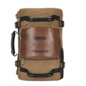 2/1 Large Travel Bag & Backpack Adventure Retro Brown Jeans