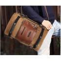 2/1 Large Travel Bag & Backpack Adventure Retro Brown Jeans