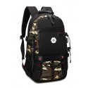 Mochila Masculina Estampada Masculina Bateria USB Charge Escolar