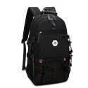 Men's Printed Backpack Men's USB Battery Charge