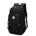 Men's Printed Backpack Men's USB Battery Charge