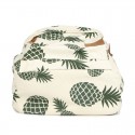 Mochila Feminina estampada Tropical Abacaxi Bolsa de Escola Casual