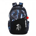 Student Oxford Backpack with USB Stamped Unisex Drawings