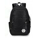 Printed Unisex Backpack Comfortable Casual School Bag