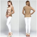 Blusa Elegante Feminina Manga Longa de Sede