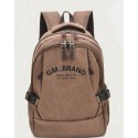 School Backpack Casual Work Bag Purse Brown Jeans