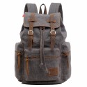 Unisex University Backpack Full of Leather Handbags