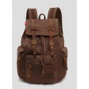 Unisex University Backpack Full of Leather Handbags