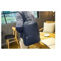 Unisex Backpack Casual Elegant School Work Relief Textile