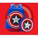 Marvel Capital America Blue and Red Backpack 2/1