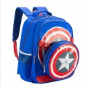 Marvel Capital America Blue and Red Backpack 2/1