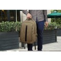 School Backpack Casual Work Bag Comfortable Back Brown