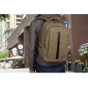 School Backpack Casual Work Bag Comfortable Back Brown