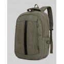 School Backpack Casual Work Bag Comfortable Back Brown