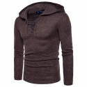 Moletom Casual Masculino com Capuz Moda Inverno Limpo