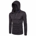 Men's Casual Hooded Sweater Fashion Winter Clean