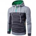 Moletom Masculino Casual Retalhado Esporte Treino Confortavel