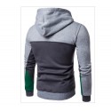 Moletom Masculino Casual Retalhado Esporte Treino Confortavel