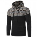 Hooded Sweatshirt Men's Casual Basic Hooded Kangaroo Pocket