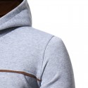 Men's Casual Sweater Pocket Kangaroo Hooded Clean Cute